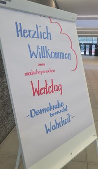 Willkommensplakat, M. Erhardt